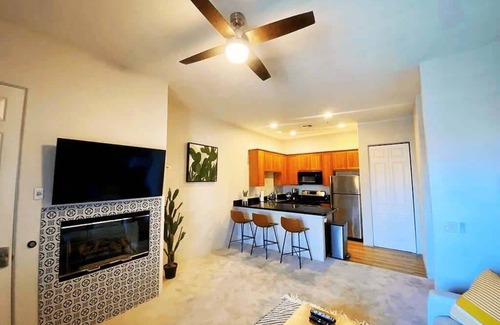 Village Condo | Top-Rated Downtown La Quinta with Pool & Spa Access