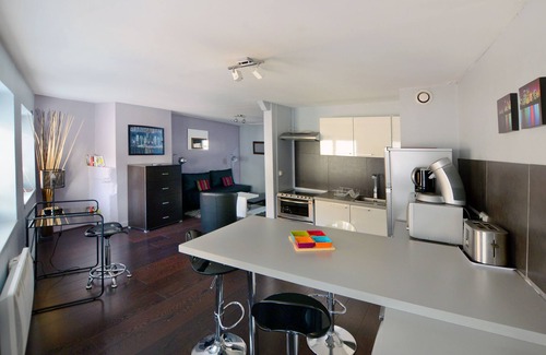 Griffon - Royale Apartment | Cozy Downtown 1 BR Apartment with Spa & Pet-Friendly Perks