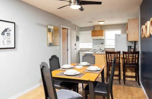 Grande Prairie House | Prime Downtown Suite with Kitchen and Breakfast Included