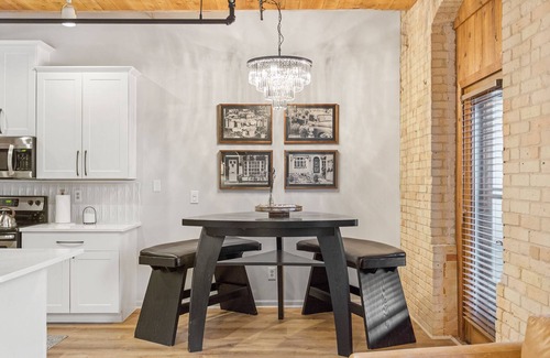 Grand Haven Condo | Downtown Water View with Private Balcony & Hot Tub