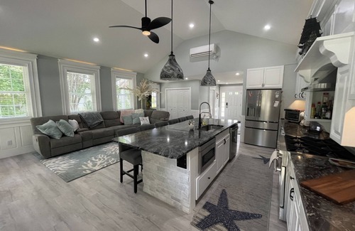 Westerly House | Downtown Westerly Escape with Outdoor Kitchen & Ocean Views