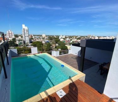 Corrientes Apartment | Exceptional Dpto Temporario Corrientes with Pool & Kids' Amenities