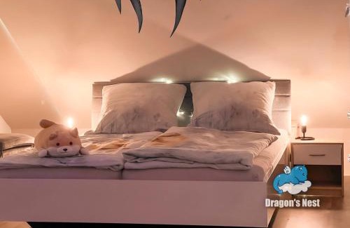 Schwaig bei Nuernberg Apartment | Discover Dragon’s Nest: Modern Attic Loft in Nuremberg