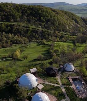 Gabala Apartment | Experience Dream Domes Glamping with Oceanfront Amenities