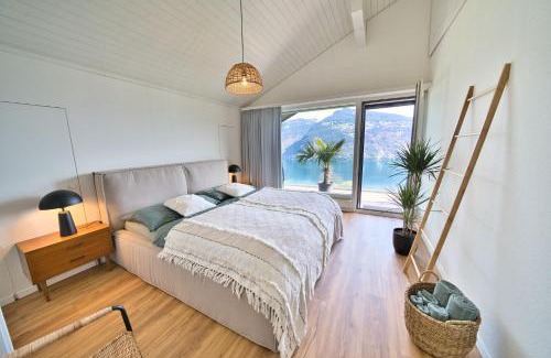 Krattigen Apartment | Serene Dreamview Retreat - Family-Friendly Lake Getaway