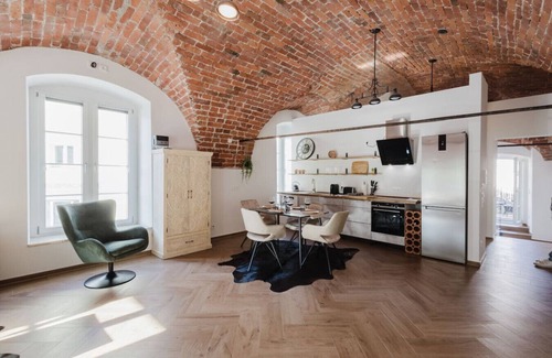 Passau Apartment | Dreamy Brick Loft- Central & Right on the Ilz
