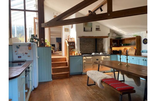 St. Dennis Villa | Serene Cornish Country Villa with Pool and Ocean Views