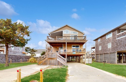 Frisco House | Pet-Friendly Coastal Retreat with Ocean Views & Deck Access