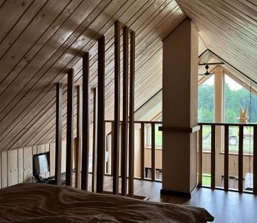 gmina Radoszyce Ski Chalet | Discover Drewniany Zakątek: Family & Pet Friendly Retreat