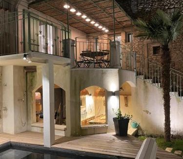 Valreas Villa | Tranquil Family Retreat in Drome Provençale Village