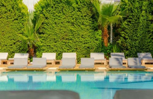 Malia Apartment | Experience Drossia Palms Hotel & Nisos Beach Suites Today