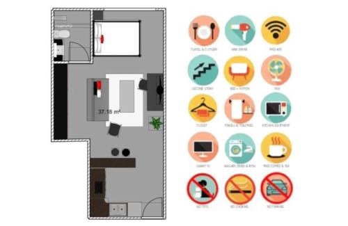 Zona 15 Apartment | DST1 Convenient studio in zone 15