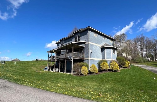 McHenry House | Lake View Retreat with Hot Tub, Fire Pit & Pet-Friendly Stay