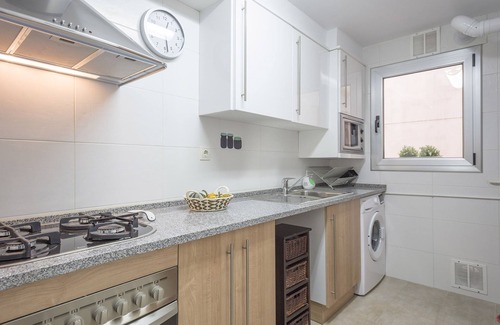 Mataro Apartment | Cozy Duna Apartment in Mataró with Spa & Family Amenities