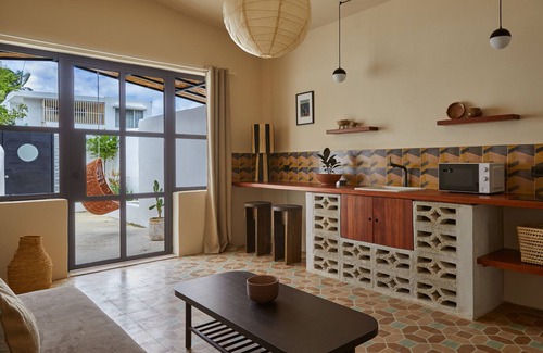 Ocean Park Apartment | Oceanfront Retreat: DUNA by DW with Spa & Pool Access