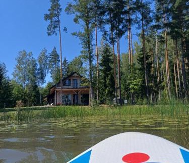 Latgale Villa | Pet-Friendly Duni: Guest Rated 9.7 with Hot Tub & Kitchen