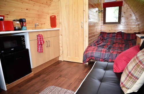 Dunvegan RV Rental | Guest Rated 9.8: Dunvegan Camping Pods with Breakfast & Kitchen