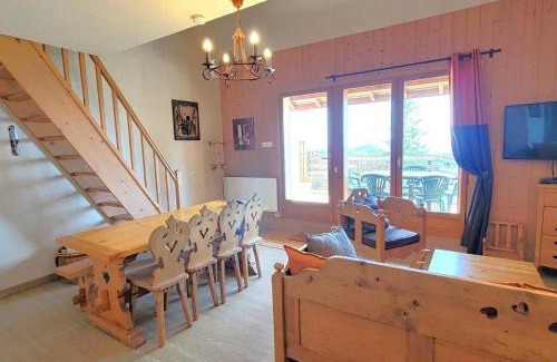Saint-Michel-de-Chaillol Apartment | Spacious Duplex for 8-9 Guests, Near Slopes & Pet Friendly