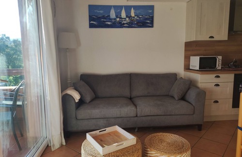 Pinarellu Apartment | Beachside Duplex with Pool & Ocean View, Just 5 Min to Shore