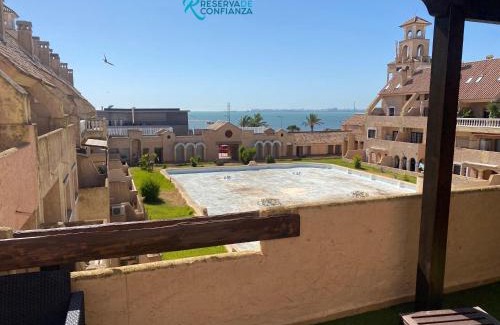 Centro Comercial Bahia Sur Apartment | Relax at Duplex Bahia SuR: Oceanfront & Pet Friendly