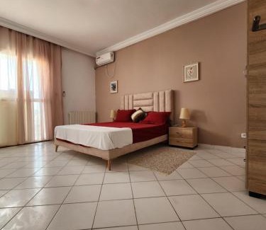 La Marsa Apartment | Secure Duplex with Garden and Ocean View - 4-Star Comfort