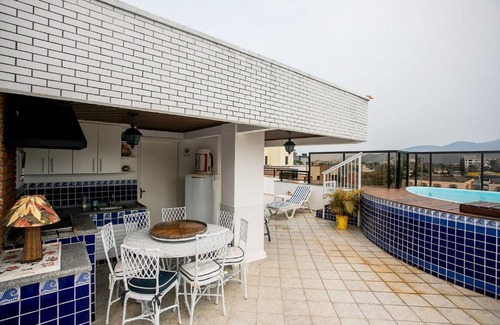 Centro Apartment | Exceptional Duplex with Pool & Gourmet Area near the Beach
