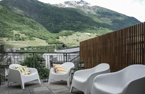 Tirano Apartment | Charming Duplex with Terrace and Scenic Views near Bernina