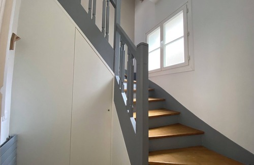 Billancourt–Rives de Seine Apartment | Charming Duplex in Boulogne-Billancourt with Spa & Kitchen