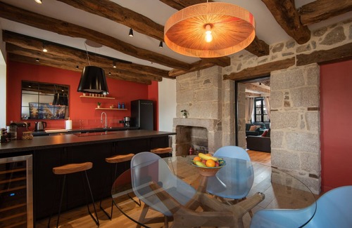 Dinan Apartment | Spacious Duplex for Four in Medieval City with Free Parking