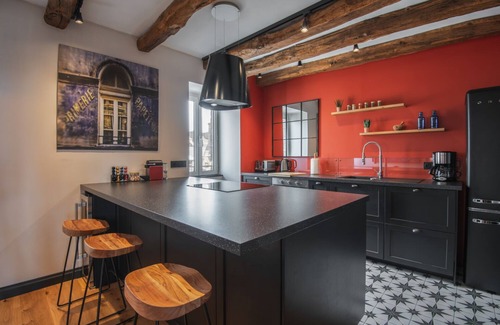 Dinan Apartment | Spacious Duplex for Four in Medieval City with Free Parking