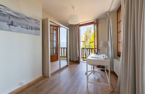 Thonon-les-Bains Apartment | Elegant Duplex with Lake Léman Views and Pool Access