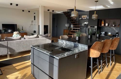 Ronchin Apartment | Roof Top Duplex with Gorgeous Views of Lille's Metropolis