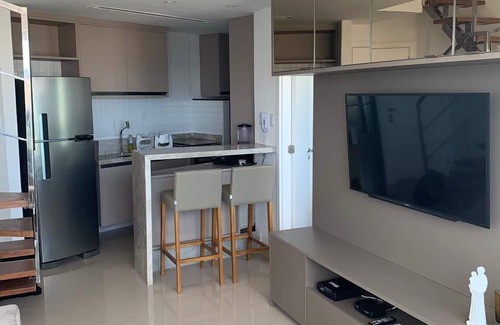 Rio Vermelho Apartment | Elegant Duplex Penthouse with Private Pool in Ondina