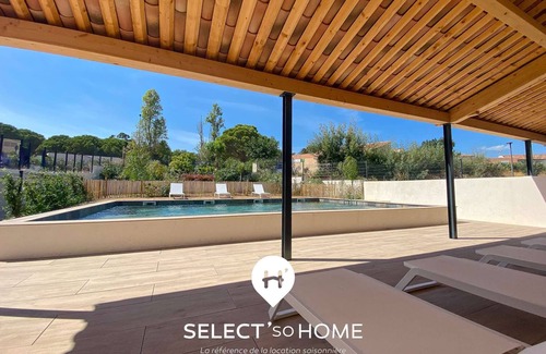 La Faviere Apartment | Spacious Duplex with Pool and Ocean View for 6 Guests