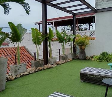 Pie del Cerro Apartment | Charming Duplex in Getsemani: Rated 9/10 & Family-Friendly
