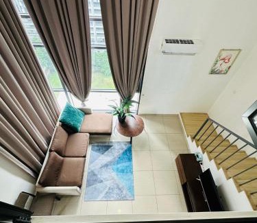 Cyberjaya Apartment | Chic Eclipse Pan'gaea Duplex with Oceanfront Pool Access