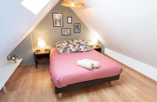 Lorient Apartment | Comfortable Duplex Near TGV Station & City Center