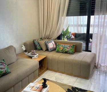 Ain Harrouda Apartment | Duplex Vue Piscine et Jardin Océan Park à Zenata City Eco