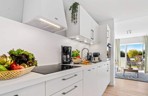 Emmelsbull Apartment | Idyllic Retreat for 4 with Ocean View, Pool & Spa Near Sylt