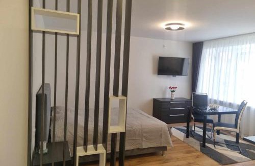 Siauliai City Center Apartment | Top-Rated DVARO APARTMENTS with Self Check-In & Child Friendly
