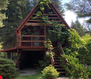 Uscimow House | Discover Secluded Holiday Cabins by Lake Łukcze