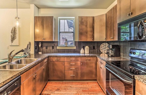 River District Apartment | Prime Dwtn Condo Steps from Wilmington Riverwalk & Spa