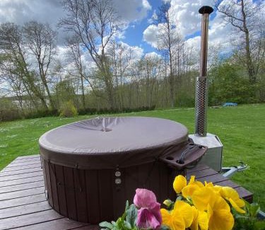 Regi House | Relax at Dzintara Pirts with Pool and Hot Tub Access