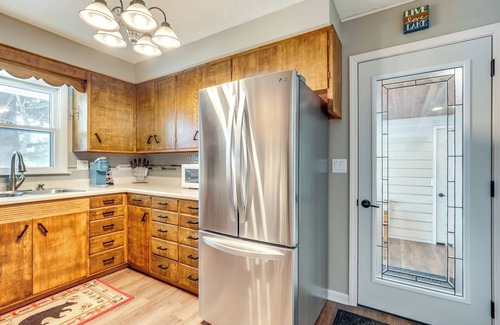 Eagle River House | Waterfront Eagle River Home with Dock and Family Amenities