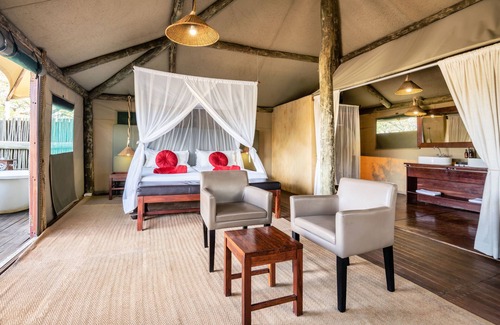 Okaukuejo Cabin | Relaxing Eagle Tented Lodge & Spa Near Etosha National Park