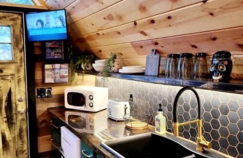Indian River Cabin | Relaxing Eagles Nest A-frame: Riverfront Cabin with Treehouse