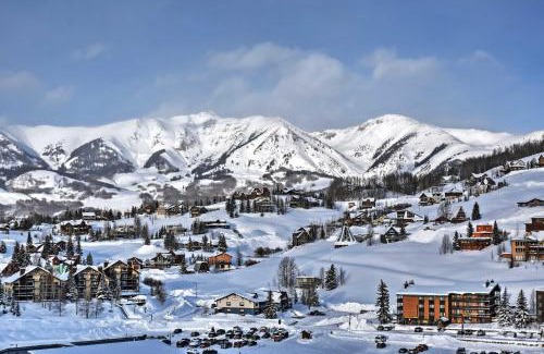 Crested Butte House | Unforgettable Eagles Nest Townhome with Scenic Mountain Views