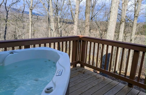 Luray Cabin | Cozy Eaglet Cabin with Spa near Shenandoah River