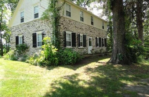 Kerhonkson House | Historic 18th Century Stone House with Pool & Spa