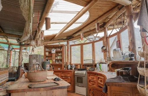 San Marcos La Laguna House | Unique Earthship Apartment with Outdoor Kitchen & Scenic Views